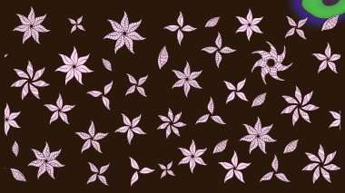 Bahar çiçekleriyle güzel bir çiçek deseni çizmişsin. Raster illüstrasyonu. Güzel kumaş deseni.