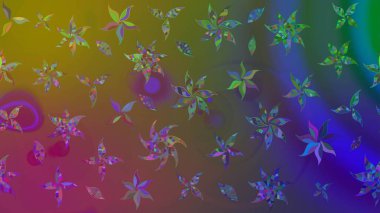 Kahverengi renkli çiçekler. Nazikçe, güzel çiçek arkaplanı. Raster çiçek desenli ve çiçekli..