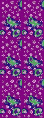 Küçük çiçekte güzel bir desen var. Doğa. Raster deseni. Çiçek kolajı. Çiçek arkaplan. Çiçek kompozisyonu. -mor çiçekler.