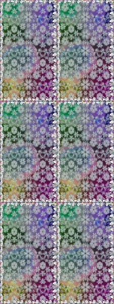 Düz Çiçek Elementleri Tasarımı. Renkli Bahar Temalı Kusursuz Arkaplan. Raster Şirin kumaş deseni. Kusursuz bağbozumu.