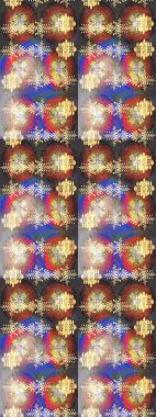 Raster illüstrasyonu. Bokeh kahverengi, gri, bej ve kar taneleriyle dekoratif Noel arkaplanı.