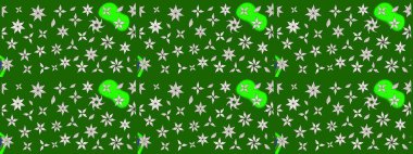 Çiçek deseni. Raster güzel kumaş deseni çiziyor. Renkli Bahar Teması eskiz kalıbı. Düz Çiçek Elementleri Tasarımı.