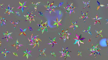 Süslü kumaş deseni. Çiçekli çiçek deseni, suluboya. Raster deseni.