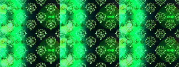 Çiçeksiz desenli arka plan, darbeler, sıçramalar, yaz çiçekleri. Yeşil, mavi ve siyah renkte çiçekler. Raster illüstrasyonu.