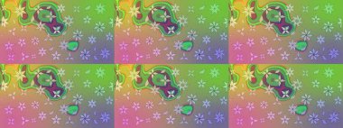 Kızılderili desenli desenli desenli şal deseni. Tekstil, tebrik kartı, boyama kitabı, telefon kılıfı baskısı için kullanılabilir. Etnik Mandala süsü. Raster Henna dövme stili.