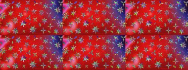 Kırmızı renkte çiçekler. Yumuşak, bahar çiçekli arka plan. Raster çiçek desenli ve çiçekli..