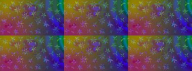 Raster illüstrasyonu. Kahverengi renklerde bahar çiçekleri. Çiçekli yumuşak bir eskiz şekli. Raster çiçekleri klasik tarzda resmedilir..