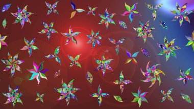 Kartlar, davetiyeler, tarih kartları ve daha fazlası için kullanılabilir. Büyük bir çiçek boyası seti. Raster şirin suluboya çiçek deseni çizimi.