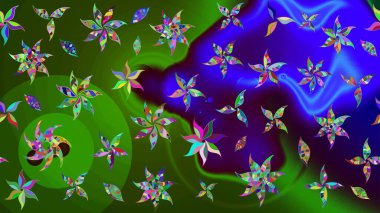 Yeşil lale çiçekli Raster eskiz deseni. Karşılama ya da düğün geçmişi olarak kullanılabilir. Doğal kozmetik ürünleri, parfüm, çiçekçi dükkanı için bahar ihalesi tasarımı. Paket kağıdı için en iyisi..