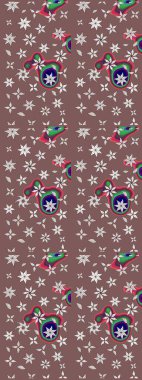 Kullanılabilir Tekstil, tebrik kartı, boyama kitabı, telefon durumda yazdırma için. Hint çiçek desenli madalyon desen. Raster kına dövme tarzı. Etnik Mandala süsleme.