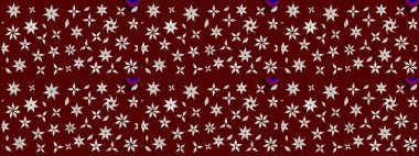 Çiçek deseni. Flower eskiz arka planı. Şatafatlı bahar bahçesi dokusu. Raster illüstrasyonu.