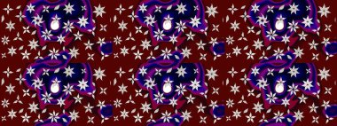 Küçük çaplı çiçeklerdeki basit şirin desenler. Tekstil veya kitap kapakları, imalat, duvar kağıtları, baskı, hediye paketi ve yapıştırma kitabı için çiçek eskizi geçmişi. Raster illüstrasyonu.