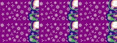 Şirin, zarif çiçekler Raster illüstrasyonu. Poster ya da kapak için arka plan. Yapraklı çizim şekli. Davetiye ve kartpostal tasarımı için dekoratif çiçek unsurları. Tekstil için figür.