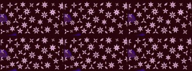 Kahverengi renkli çiçekler. Doodle tarzı. Elle çizilmiş sonbahar çiçeği deseni. Tekstil ve kapak tasarımı için mükemmel. Renkli kahverengi çizim deseni.