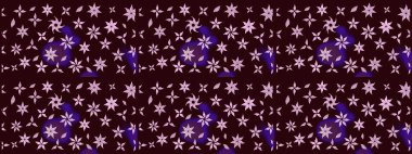 Sabıka fotoğraflarında, bebek kıyafetlerinde, duvar kâğıtlarında, paket kutularında falan kullanılabilir. Raster. Zarif, parlak ve eskiz kahverengi çiçek deseni tasarımı.