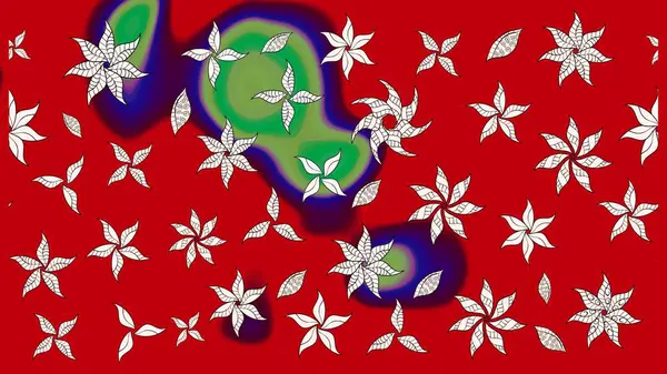 Modaya uygun kumaş deseni. Raster illüstrasyonu. Tony 'nin kumaş kalıbını çiz. Küçük çiçekte sevimli çiçek deseni var..