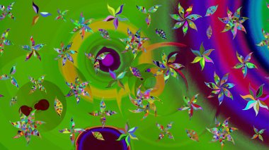 Yeşil lale çiçekli Raster eskiz deseni. Paket kağıdı için en iyisi. Doğal kozmetik ürünleri, parfüm, çiçekçi dükkanı için bahar ihalesi tasarımı. Karşılama ya da düğün geçmişi olarak kullanılabilir.