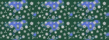 Raster güzel bir çiçek deseni çizmiş. Nazik romantik baskı. Tatil havası. Bahar mevsimi.