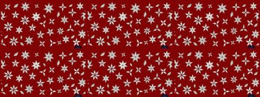 Eskiz arkaplan modeli. Raster illüstrasyonu. Suluboya, elle çizilmiş. Kırmızı yapraklı yabani çiçekler.