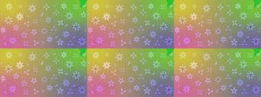 Çizim çiçek deseni duvar kâğıdı olarak kullanılabilir. Tarafsız renklerde çiçekler. Raster illüstrasyonu.