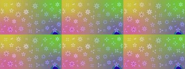 Tarafsız el çizimi desen. Sanat, inspineutral stil çiçekler ve arka plan bırakır. Karalama çiçekleri çizim kalıbı. Raster deseni.