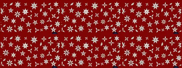 Eskiz arkaplan modeli. Raster illüstrasyonu. Suluboya, elle çizilmiş. Kırmızı yapraklı yabani çiçekler.