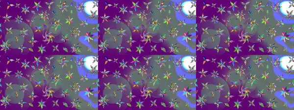 Yumuşak pamuk tasarımı. Klasik çiçek desenli. Raster 'ın taze dokusu. Paketleme, tekstil, duvar kâğıdı için çiçek eskizi. Yumuşak kiremit.