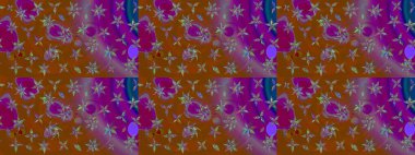 Büyük bir çiçek boyası seti. Raster şirin suluboya çiçek desenleri çiziyor. Kartlar, davetiyeler, tarih kartları ve daha fazlası için kullanılabilir.