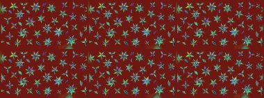 Kırmızı renkte çiçekler olan çiçek deseni çiz. Suluboya tarzında kırmızı renkte çiçekler.