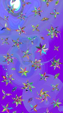 Suluboya çizim kalıbı. Dekorasyon ve tasarım için güzel bir desen. Moda baskısı. Çiçeğin suluboya çizimlerinin mükemmel deseni. Eski.