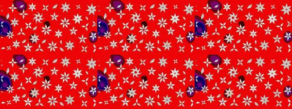 Renkli Yaz Temalı eskiz kalıbı. Yazdır. Düz Çiçek Elementleri Tasarımı. Raster çiçekli arka plan. Güzel kumaş deseni. Güzel çizim şekli..