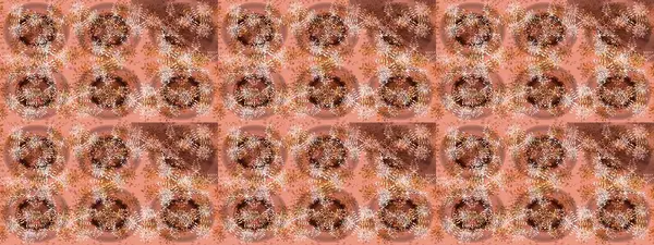 Çiçek Elementleri 'nin soyut geçmişi. Raster kış deseni. Kahverengi, nötr ve pembe renkler üzerine tasarım. Raster illüstrasyonu.