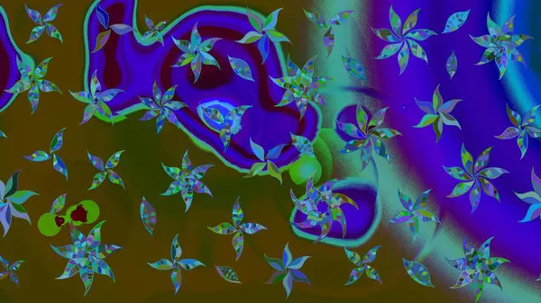 Kahverengi renkli çiçekler. Nazik, sevimli çiçek arkaplanı. Raster çiçek desenli ve çiçekli..