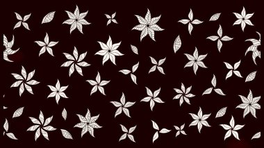 Eskiz Vintage Çiçek Deseni. Raster Kalça dokusu deseni.