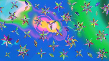 Suluboya çizim kalıbı. Dekorasyon ve tasarım için güzel bir desen. Moda baskısı. Çiçeğin suluboya çizimlerinin mükemmel deseni. Eski.