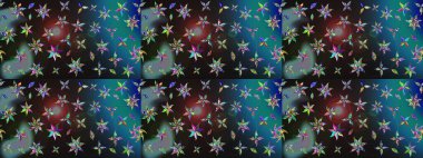 Üzerinde gelincikler ve vadi zambakları olan renkli çiçek desenli nakış deseni. Tekstil tasarımı için gri renkli geleneksel halk çiçekleri buketi.