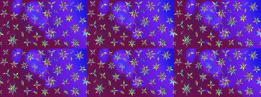 Mor renkli çiçekler. Raster düz çiçek çizim deseni. Tasarım hediye paketi, tebrik kartları, posterler ve afiş tasarımı.