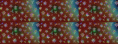 Küçük çiçekteki sevimli çiçek deseni. Güzel karalamalı çiçek desenli çizim. Raster illüstrasyonu. Güzel kumaş deseni.