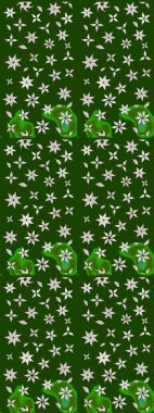 Raster şirin küçük çiçek desende. Çiçekli bahar çiçek arka plan. Rengarenk illüstrasyon. Şık moda için şablon yazdırır. Küçük renkli çiçekler.