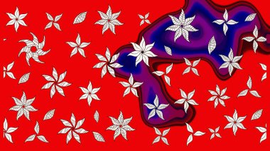 Beautiful watercolor Bouquet of summer flowers sketch pattern. Nice fabric pattern.