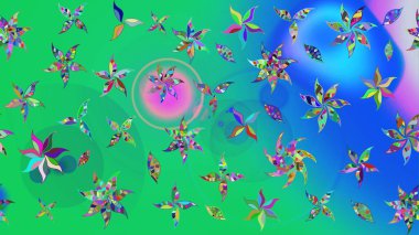 Raster. Güzel suluboya çiçekler, parlak resim ilham verici çiçek desenli eskiz arka plan.