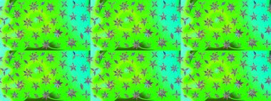 Çiçekli yeşil renkte bir çiçek deseni çiz. Suluboya tarzında yeşil renkte çiçekler.