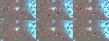 Güzel kumaş deseni. Raster suluboya deseni, narin çiçekler, gri çiçekler, tebrik kartı şablonu..