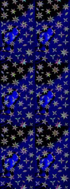 Zentangle soyut çiçekleri. Raster illüstrasyonu. Karalama çiçeği. Güzel kumaş deseni. Düz Çiçek Elementleri Tasarımı. Renkli Bahar Teması çizim şablonu.