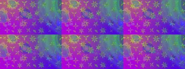 Şatafatlı bahar bahçesi dokusu. Flower eskiz arka planı. Çiçek deseni. Raster illüstrasyonu.