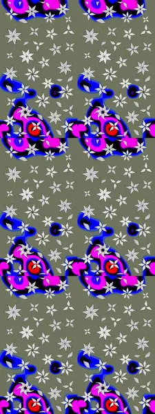 El yapımı çiçek ve bitki koleksiyonu. Raster illüstrasyonu. Eskiz stili yeşil renkler. Şirin karalamalı çiçek desenli çizim. Raster illüstrasyonu.