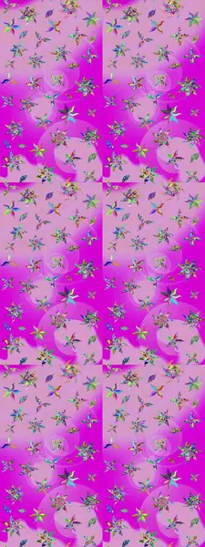 Çiçekli eskiz arkaplanı. Çocuk stili. Renkli Bahar Teması eskiz kalıbı. Düz Çiçek Elementleri Tasarımı.