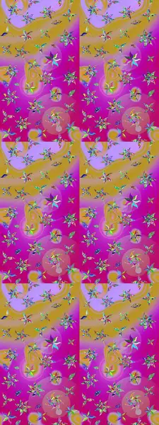 Doodle çiçekler ve dalları, otlar ve çiçekler. Elle çizilmiş. Raster resim. Güzel kumaş deseni.