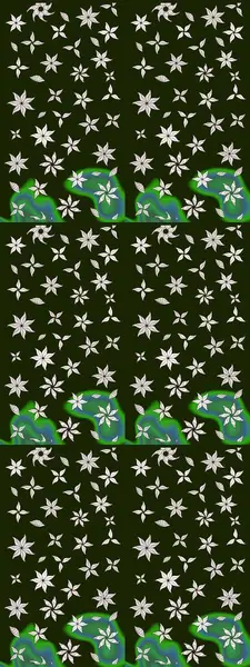 Varicologray Raster çizimi. Küçük çiçekteki sevimli çiçek deseni. Birçok gri soyut çiçekli tropikal çizim deseni.