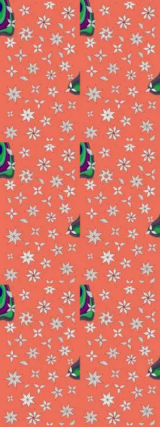 Yatak çarşafları, ceket, paket tasarımı, kumaş ve moda kavramları için tekstil baskısı. Çiçekleri, deniz kabukları, mandalaları ve suluboya efektleriyle donanma geçmişi. Çizim kalıbı etnik tasarım.